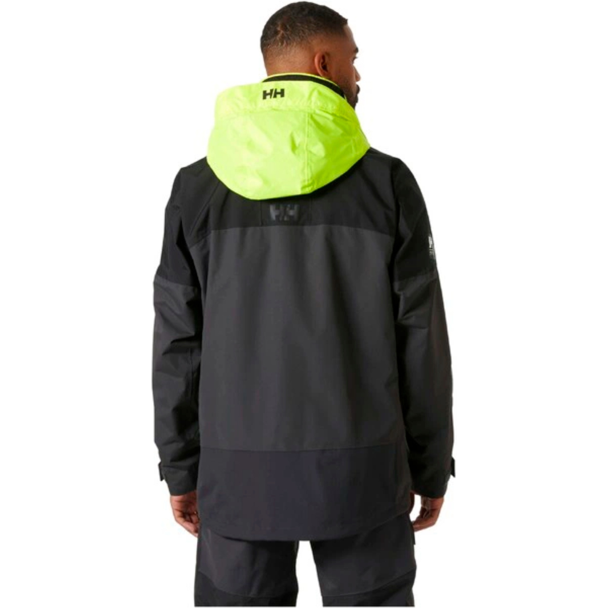 2026 Helly Hansen Hommes Pier 4.0 Veste Et Salopette De Voile HHMPJAPBBE - Ebony